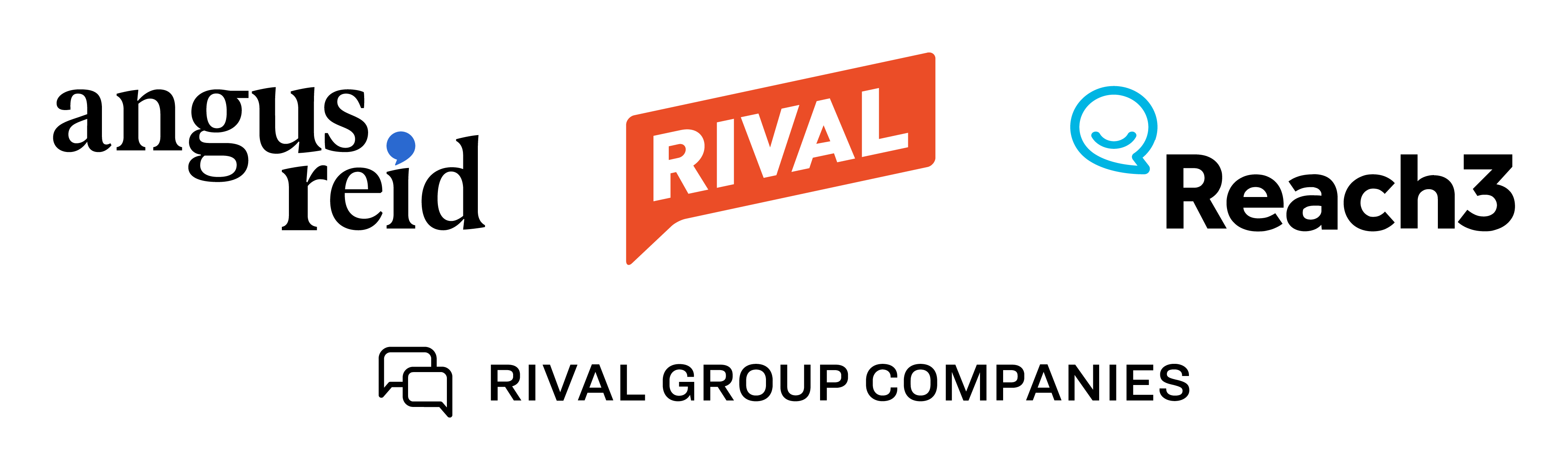 Angus Reid, Rival Technologies, Reach3 Insights — Rival Group Companies